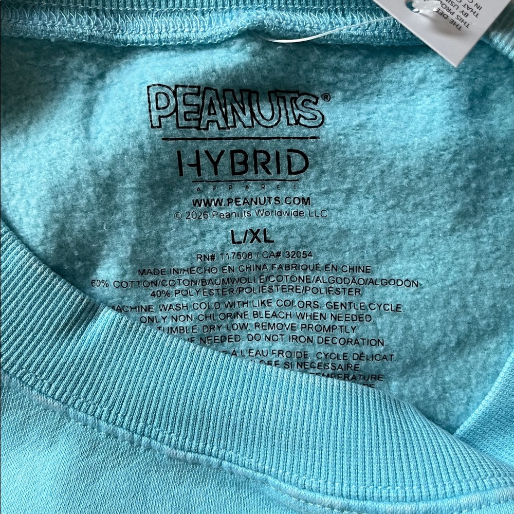 Peanuts UO Exclusive Graphic Crew Neck Sweatshirt - Picture 9 of 10